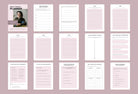 Ladystrategist Grief Therapy Planner Canva Template instagram canva templates social media templates etsy free canva templates
