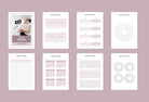 Ladystrategist Habit Trackers Canva Template instagram canva templates social media templates etsy free canva templates