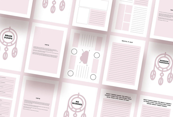 Ladystrategist Let It Go Journal Canva Template instagram canva templates social media templates etsy free canva templates