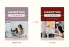 Ladystrategist Marketing Planner Canva Template instagram canva templates social media templates etsy free canva templates