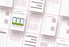 Ladystrategist Marketing Planner Canva Template instagram canva templates social media templates etsy free canva templates