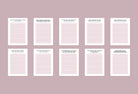 Ladystrategist Memory Journal Canva Template instagram canva templates social media templates etsy free canva templates