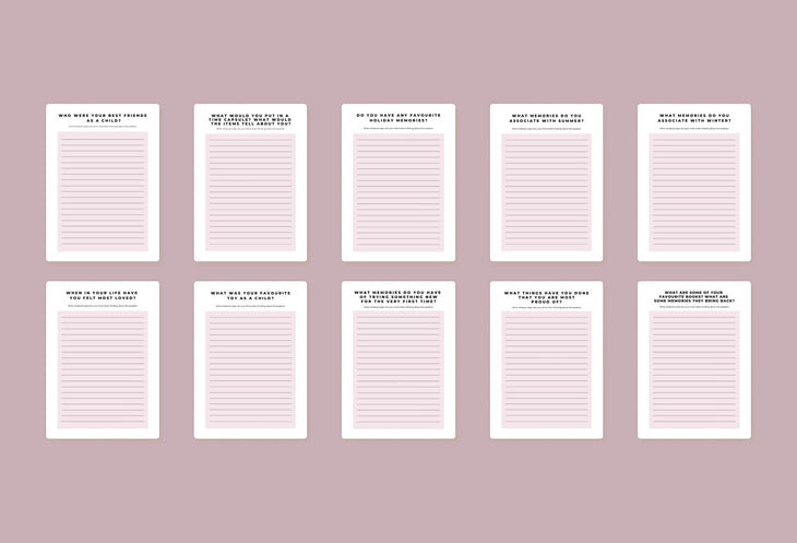 Ladystrategist Memory Journal Canva Template instagram canva templates social media templates etsy free canva templates