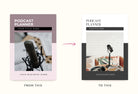 Ladystrategist Podcast Planner Canva Template instagram canva templates social media templates etsy free canva templates