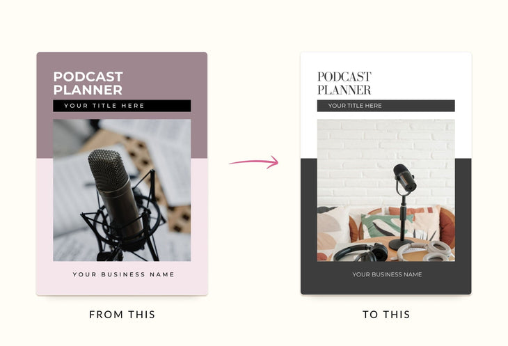 Ladystrategist Podcast Planner Canva Template instagram canva templates social media templates etsy free canva templates
