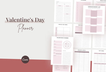Ladystrategist Valentines Day Journal Canva Template instagram canva templates social media templates etsy free canva templates