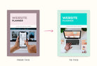 Ladystrategist Website Planner Canva Template instagram canva templates social media templates etsy free canva templates