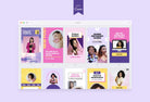 Ladystrategist 10 Joy Instagram Reel Covers Canva Templates instagram canva templates social media templates etsy free canva templates