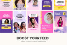 Ladystrategist 10 Joy Instagram Reel Covers Canva Templates instagram canva templates social media templates etsy free canva templates