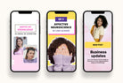 Ladystrategist 10 Joy Instagram Reel Covers Canva Templates instagram canva templates social media templates etsy free canva templates