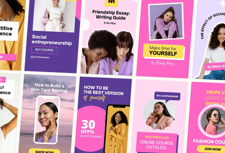 Ladystrategist 10 Sunshine Instagram Reel Covers Canva Templates instagram canva templates social media templates etsy free canva templates