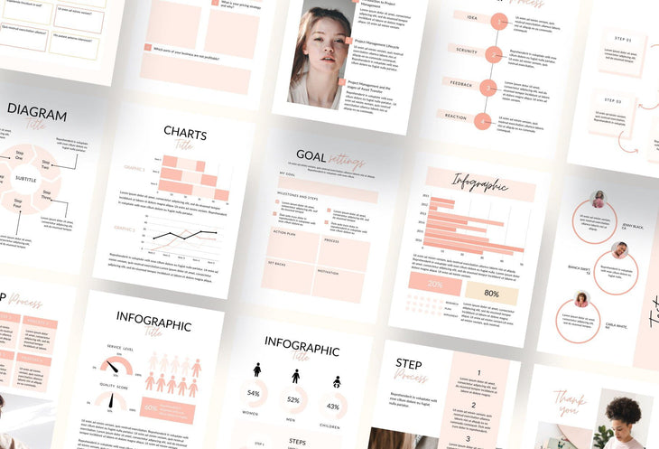 Ladystrategist 105 Page Lead Magnet Creator Kit Worksheet Ebook Workbook Checklist Editable Canva Template instagram canva templates social media templates etsy free canva templates