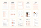 Ladystrategist 105 Page Lead Magnet Creator Kit Worksheet Ebook Workbook Checklist Editable Canva Template instagram canva templates social media templates etsy free canva templates