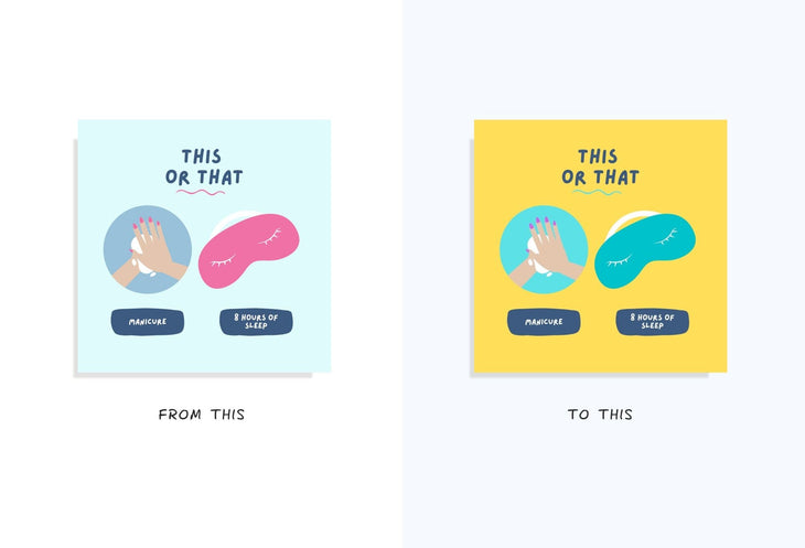 Ladystrategist 20 Beauty Lists Instagram Posts - Fully Editable Canva Templates instagram canva templates social media templates etsy free canva templates