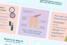 Ladystrategist 20 Beauty Lists Instagram Posts - Fully Editable Canva Templates instagram canva templates social media templates etsy free canva templates