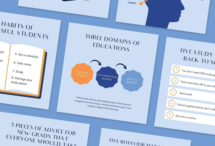 Ladystrategist 20 Education Tips and Infographics - Instagram Engagement Posts - Fully Editable Canva Templates instagram canva templates social media templates etsy free canva templates
