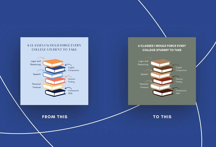 Ladystrategist 20 Education Tips and Infographics - Instagram Engagement Posts - Fully Editable Canva Templates instagram canva templates social media templates etsy free canva templates