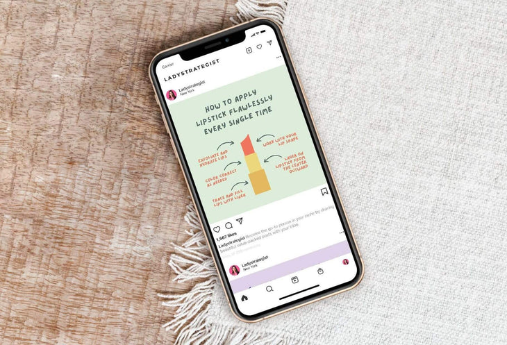 Ladystrategist 20 Fashion Lists Instagram Posts - Fully Editable Canva Templates instagram canva templates social media templates etsy free canva templates