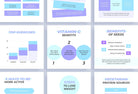 Ladystrategist 20 Fitness Infographics Instagram Posts Fully Editable Canva Templates instagram canva templates social media templates etsy free canva templates