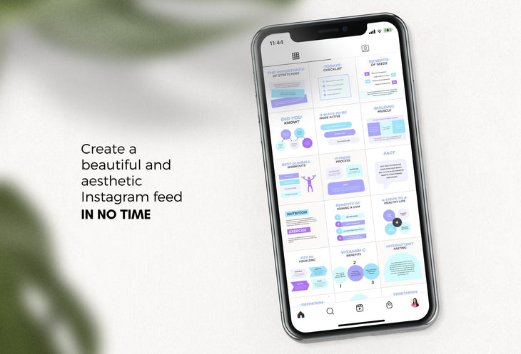 Ladystrategist 20 Fitness Infographics Instagram Posts Fully Editable Canva Templates instagram canva templates social media templates etsy free canva templates