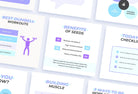 Ladystrategist 20 Fitness Infographics Instagram Posts Fully Editable Canva Templates instagram canva templates social media templates etsy free canva templates