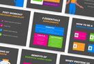 Ladystrategist 20 Fitness Infographics Instagram Posts Fully Editable Canva Templates V3 instagram canva templates social media templates etsy free canva templates