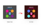 Ladystrategist 20 Fitness Infographics Instagram Posts Fully Editable Canva Templates V3 instagram canva templates social media templates etsy free canva templates