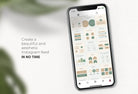 Ladystrategist 20 Interior Design Infographics Instagram Engagement Posts Fully Editable Canva Templates instagram canva templates social media templates etsy free canva templates