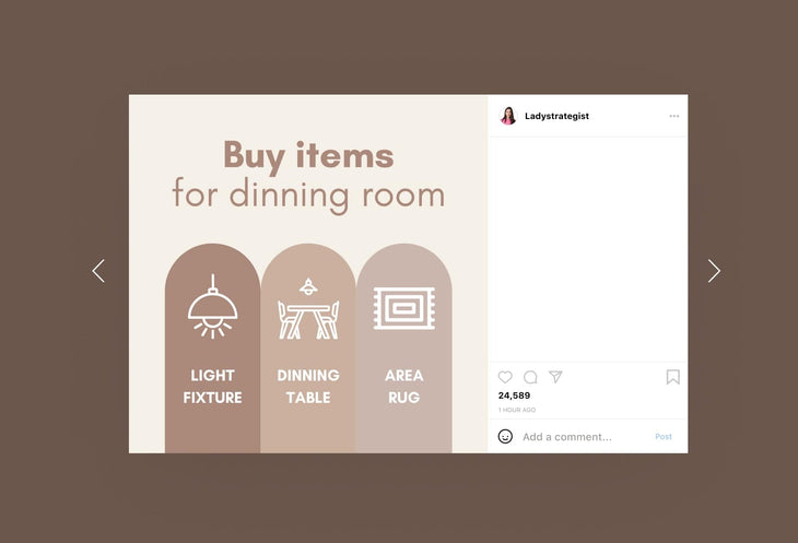 Ladystrategist 20 Interior Design Infographics Instagram Engagement Posts Fully Editable Canva Templates V2 instagram canva templates social media templates etsy free canva templates