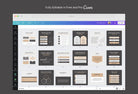 Ladystrategist 20 Law Infographics Instagram Engagement Posts Fully Editable Canva Templates instagram canva templates social media templates etsy free canva templates