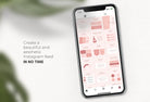 Ladystrategist 20 Makeup Infographics Instagram Posts Fully Editable Canva Templates instagram canva templates social media templates etsy free canva templates