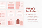 Ladystrategist 20 Makeup Infographics Instagram Posts Fully Editable Canva Templates instagram canva templates social media templates etsy free canva templates