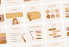 Ladystrategist 20 Makeup Infographics Instagram Posts Fully Editable Canva Templates V2 instagram canva templates social media templates etsy free canva templates
