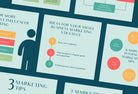 Ladystrategist 20 Marketing Tips and Infographics - Instagram Engagement Posts - Fully Editable Canva Templates instagram canva templates social media templates etsy free canva templates