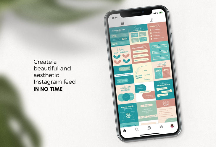 Ladystrategist 20 Mental Health Infographics Instagram Posts Fully Editable Canva Templates instagram canva templates social media templates etsy free canva templates