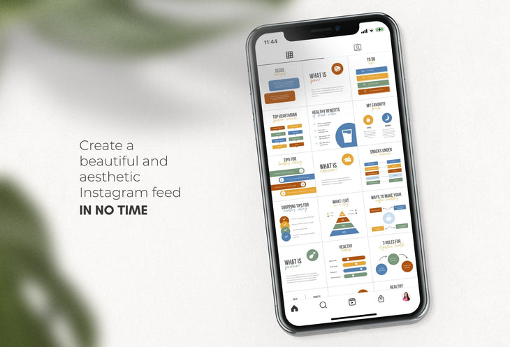 Ladystrategist 20 Nutrition Infographics Instagram Posts Fully Editable Canva Templates instagram canva templates social media templates etsy free canva templates