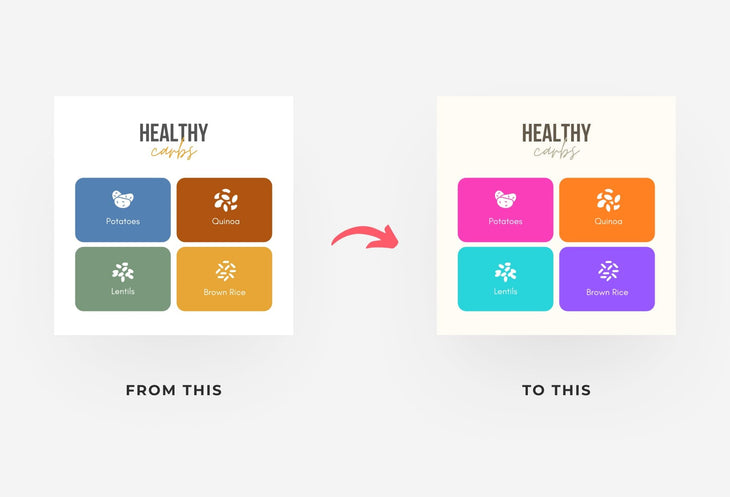 Ladystrategist 20 Nutrition Infographics Instagram Posts Fully Editable Canva Templates instagram canva templates social media templates etsy free canva templates