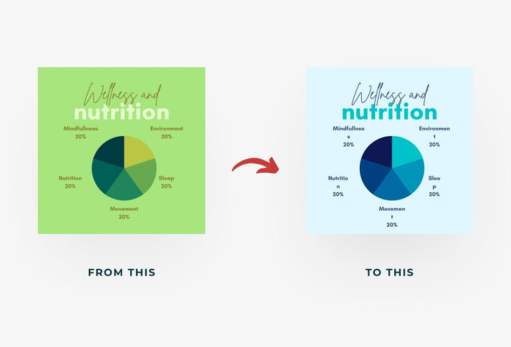 Ladystrategist 20 Nutrition Infographics Instagram Posts Fully Editable Canva Templates V2 instagram canva templates social media templates etsy free canva templates