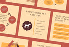 Ladystrategist 20 Pets Business Tips and Infographics - Instagram Engagement Posts - Fully Editable Canva Templates instagram canva templates social media templates etsy free canva templates