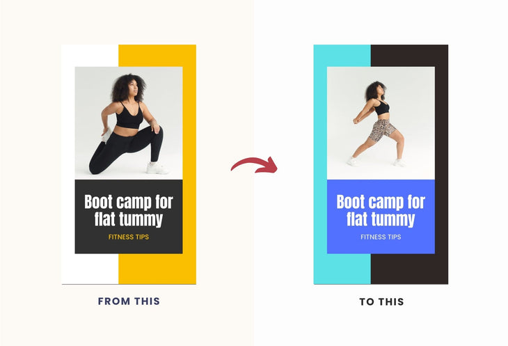 Ladystrategist 20 Power Yellow Instagram Reel Covers Gym Canva Templates instagram canva templates social media templates etsy free canva templates