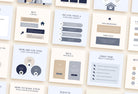 Ladystrategist 20 Real Estate Infographics Instagram Engagement Posts Fully Editable Canva Templates instagram canva templates social media templates etsy free canva templates