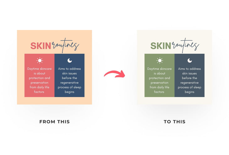 Ladystrategist 20 Skin Care Infographics Instagram Posts Fully Editable Canva Templates V2 instagram canva templates social media templates etsy free canva templates
