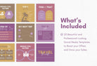 Ladystrategist 20 Travel Infographics Instagram Engagement Posts Fully Editable Canva Templates V2 instagram canva templates social media templates etsy free canva templates