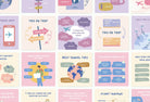 Ladystrategist 20 Travel Lists Instagram Posts - Fully Editable Canva Templates instagram canva templates social media templates etsy free canva templates