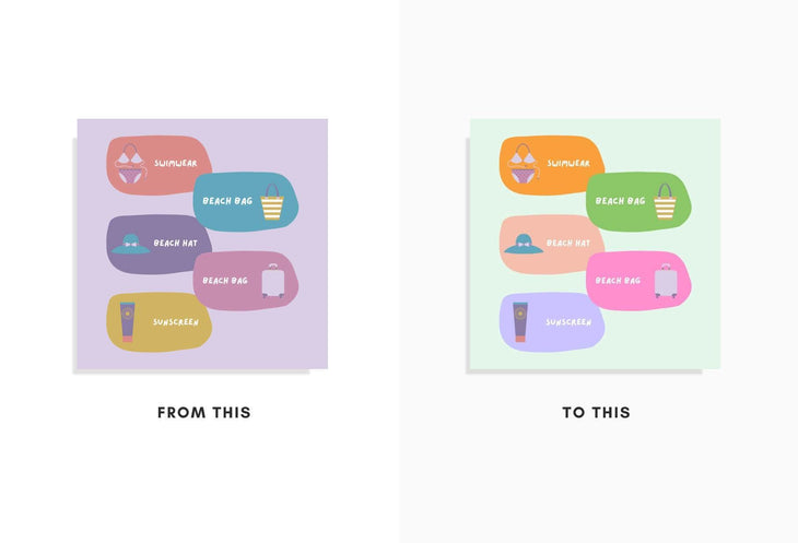 Ladystrategist 20 Travel Lists Instagram Posts - Fully Editable Canva Templates instagram canva templates social media templates etsy free canva templates