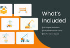 Ladystrategist 20 Unique Construction Conceptual Illustrations Fully Editable in Canva instagram canva templates social media templates etsy free canva templates
