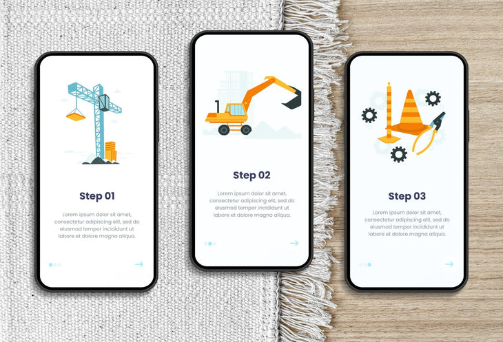 Ladystrategist 20 Unique Construction Conceptual Illustrations Fully Editable in Canva instagram canva templates social media templates etsy free canva templates