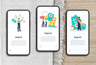 Ladystrategist 20 Unique Diabetes Scenes Illustrations Fully Editable in Canva instagram canva templates social media templates etsy free canva templates