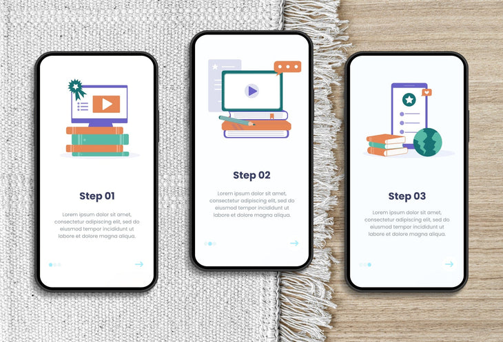 Ladystrategist 20 Unique E-Learning Conceptual Illustrations Fully Editable in Canva instagram canva templates social media templates etsy free canva templates