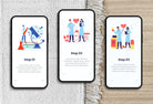 Ladystrategist 20 Unique Health Illustrations Fully Editable in Canva Pack 02 instagram canva templates social media templates etsy free canva templates